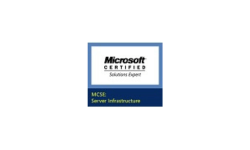 MCSE 2012 Server Infrastructure